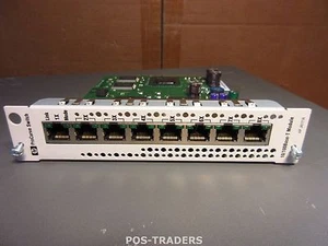 HP J4111Al 8-Port 10/100 Network 8000M Switch Modue PULLED FROM: HP J4121A 4000M - Afbeelding 1 van 1