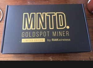 RAK MNTD Helium HNT Gold Hotspot Miner Edizione Limitata 8 GB 915mhz SPEDIZIONE NUOVA ORA✅ - Foto 1 di 5