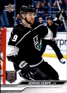 2023-24 Upper Deck Series 1 #83 Adrian Kempe Los Angeles Kings