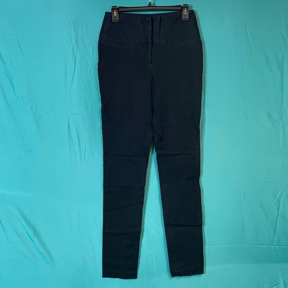 Arden B  Womens Pants Black Size 6 Pockets Zipper Casual Stretch Straight - Image 1 of 4