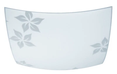 Paulmann MurPlafond DS Moderne DL Verre Décoratif Carré Fleur 320x320mm - Photo 1/2