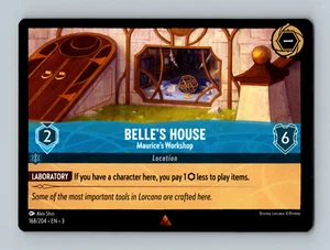 Disney Lorcana: Into The Inklands - Belle's House - Maurice's Workshop - 168/204 - Picture 1 of 2
