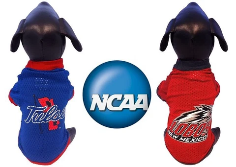 All Star Dogs NCAA College Pet Dog Mesh Jersey Shirt Clothing Cover