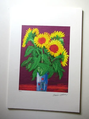 DAVID HOCKNEY: Schöne Lithographie 50x35cm  Limitiert xx/200 - Bild 1 von 4