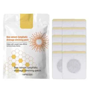 10 Bee Venom Patches Relieve Stress Weight Loss Belly Slimming Patch Women Men - Picture 1 of 5