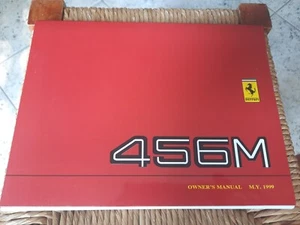 Ferrari 456M model year 1999 owner's manual - Foto 1 di 8