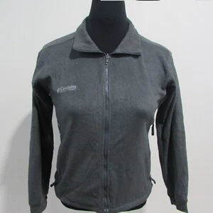 Columbia Zipped Fleece Grey Crew Chest Size 48/50 UK 20/22 Sku 8352 - Picture 1 of 13
