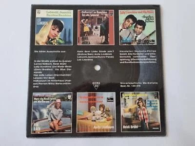 7" Single Ria Valk/ Ray Charles/ Leo Leandros u.a. - Die neuesten Schlager Vinyl - Image 1 of 4