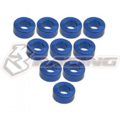 Lavadora plana 3RACING 3RAC-WF325 ALEACIÓN M3 2,5 mm X 10 piezas 1/10 RC Touring Car Buggy Foto 1 de 4