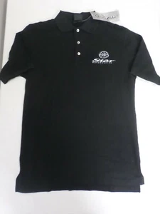 Polo Yamaha originale Star Motorcycles colore nero taglia media NUOVISSIMA - Foto 1 di 5