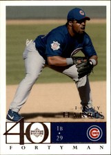 2003 Upper Deck 40-Man Baseball #484 Lenny Harris