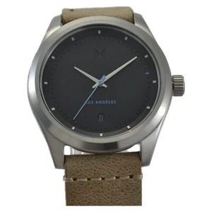 MVMT TC01-SS Men's Rise Black Dial Quartz Watch - Picture 1 of 5