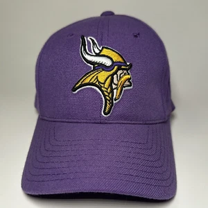 Vintage Reebok Minnesota Vikings Hat Purple Adult Adjustable Embroidered Logo - Picture 1 of 8