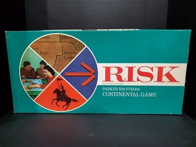 Vintage 1968 RISK Board Game by Parker Brothers Complete - Image 1 of 4