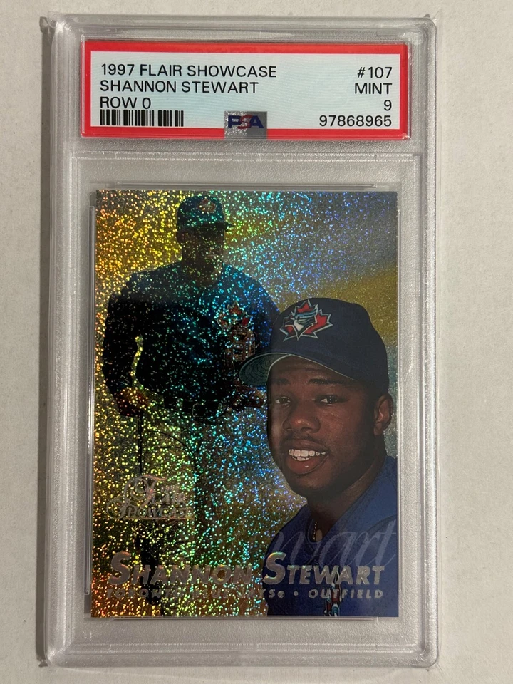 1997 Flair Showcase Shannon Stewart "Showcase" Row 0 PSA 9 Pop 2 - Image 1 of 1