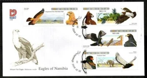 Namibia 2009 Eagles of Namibia Ersttagsbrief - Bild 1 von 1