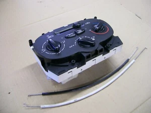 PEUGEOT 206 BEHR HEATING VENTILATION CONTROL PANEL FAN A/C OFF 2005 YEAR 99210 - Picture 1 of 9