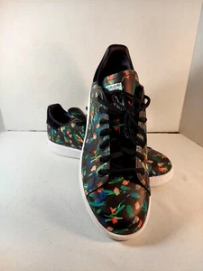 Adidas Womens Stan Smith Floral Sneakers - Sz. 9 - EE4893 - Picture 1 of 8