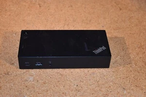 Lenovo Thinkpad USB-C Dock Model DK1633 40A9 No AC power cord or Cables - Picture 1 of 12