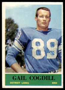 Philadelphia Gail Cogdill 1964 Detroit Lions #59 - Imagen 1 de 2