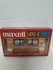 Maxell UDS-II 90 Blank Audio Cassette Tape  One (Sealed )  New. -- 4511 - Picture 1 of 3