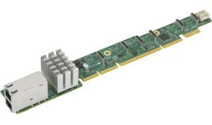 Supermicro AOC-URN6-I2XT 1U Ultra 2-port 10G RJ45, 6 NVME ports, Intel X540  - Picture 1 of 1