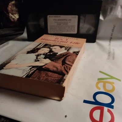It's A Wonderful Life VHS 1946 James Stewart Donna Reed Christmas Movie Promo EX - Image 1 of 4