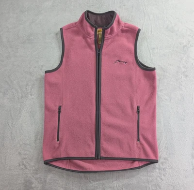 Chaleco Wrangler vintage para mujer mediano polar cremallera completa bolsillos logotipo bordado Foto 1 de 4