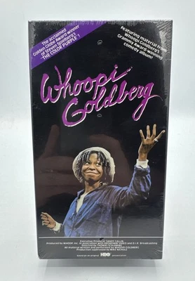 Whoopi Goldberg Live (VHS, 1991) Comedy Stand Up Concert / New Sealed OOP - Image 1 of 3