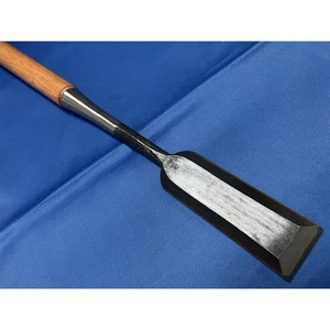 Kitsune 42mm Chisel Tsuki Nomi L472mm Japanese Carpentry Woodworking Tool unused - Picture 1 of 6