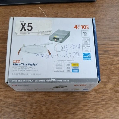 WF4 LED 30K40K50K 90CRI MW M6 Luz Empotrada, Downlight de Oblea con Ultra Delgado... Foto 1 de 3