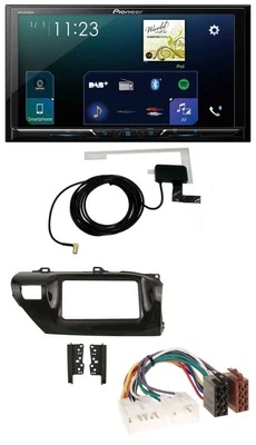 Pioneer 2DIN DAB USB MP3 Bluetooth Autoradio für Toyota Hilux (2015-2020) - Bild 1 von 4