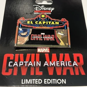 Disney Studio Store Hollywood Pin Civil War LE400 LE 400 New on Card MINT v12 - Picture 1 of 4
