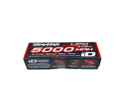 New Traxxas 2872X 5000MAH 11.1V 3S 25C Lipo W iD Connector Rc Part #16912 - Image 1 of 4