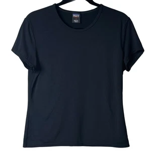 Patagonia Damen Capilene Performance T-Shirt kurz schwarz Style 43050 Gr. L - Bild 1 von 5