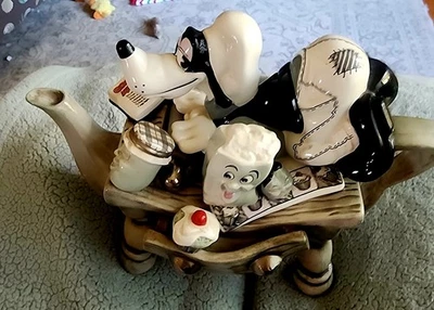 Tetera de cerámica Paul Cardew Disney Goofy día para hornear 7" LE 2095/5000  Foto 1 de 4