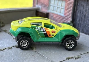 2013 Matchbox Turn Tamer Aqua Mixx Team S.S.02 auto pressofusa USATO - Foto 1 di 8