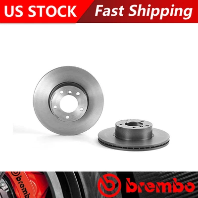 Тормозные диски с передним покрытием Brembo для BMW 328i 2008-2013 годов выпуска - Изображение 1 из 4