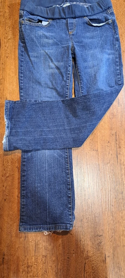 Motherhood Maternity  Blue Jeans Small Av  Straight Leg - Image 1 of 3