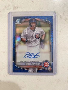 Brett Bateman Auto /150 1st Bowman   #1219CBB - Picture 1 of 3