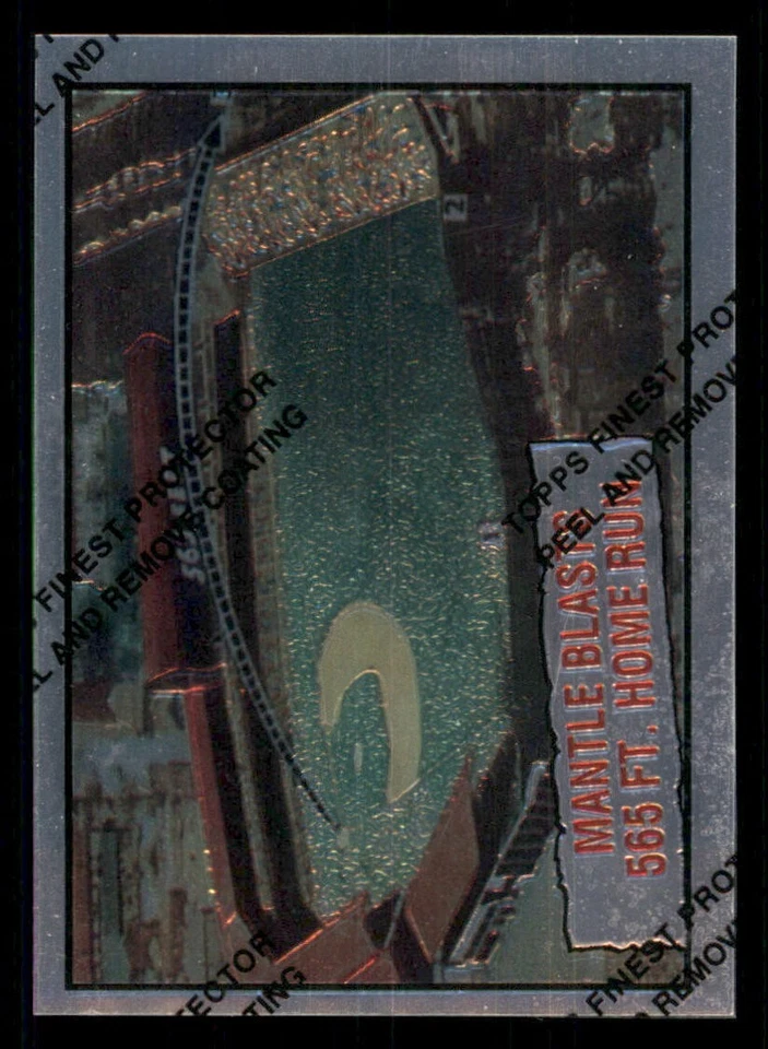 1997 Topps Mantle Finest #30 Mickey Mantle - Image 1 of 2