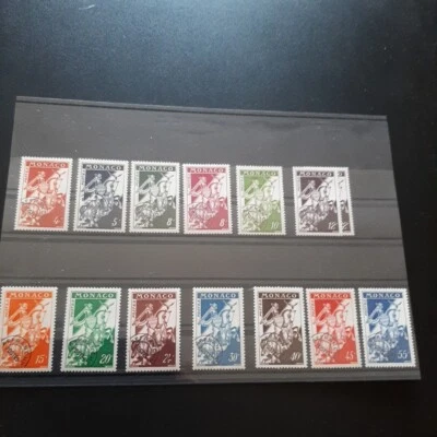 MONACO 1941 POSTA AEREA, SERIE DI 6 VALORI INTEGRI MNH** Foto 1 de 4