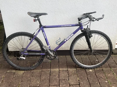 Trek 8000 Aluminium Vintage Retro MTB Made in USA Easton E 9 Farbe Lunar + 2 ER - Bild 1 von 4