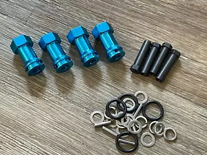 Aluminum 14 mm hex Extension Kit for Arrma 1/10 Arrma Vorteks 3S BLX - Picture 1 of 3