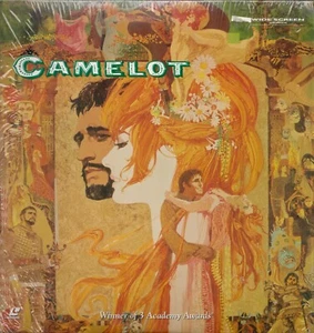 CAMELOT Richard Harris, (Laser Disc, 1967) Drama, Musical Wide Screen Edition - Picture 1 of 2
