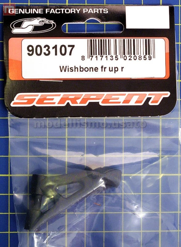 Serpent 903107 Braccio Ant Sup Dx Wishbone Front Up Right modellismo - Immagine 1 di 1