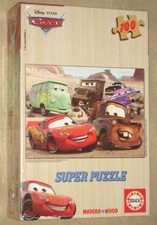 disney cars wooden puzzle