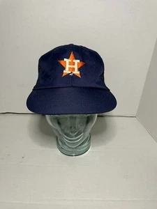 Vintage 80s Houston Astros Trucker Snap Back Hat Used Cap MLB Baseball - Picture 1 of 6