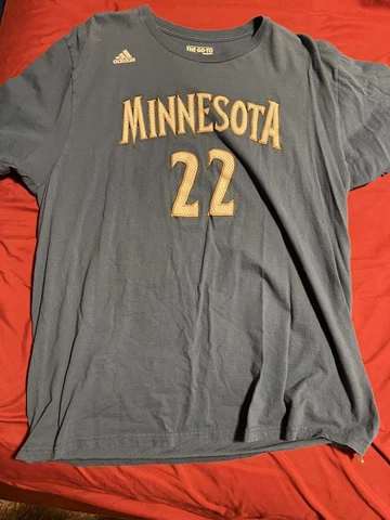 Minnesota Timberwolves Jersey T-shirt Size adult XL adidas Andrew Wiggins Cover