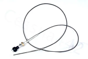 Aircraft Throttle Cable VERNIER Control 84" Part Mixture NEW A750 Threaded NEW - Picture 1 of 3